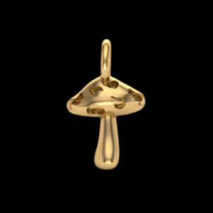 "Mushroom Amanita Charm" YG