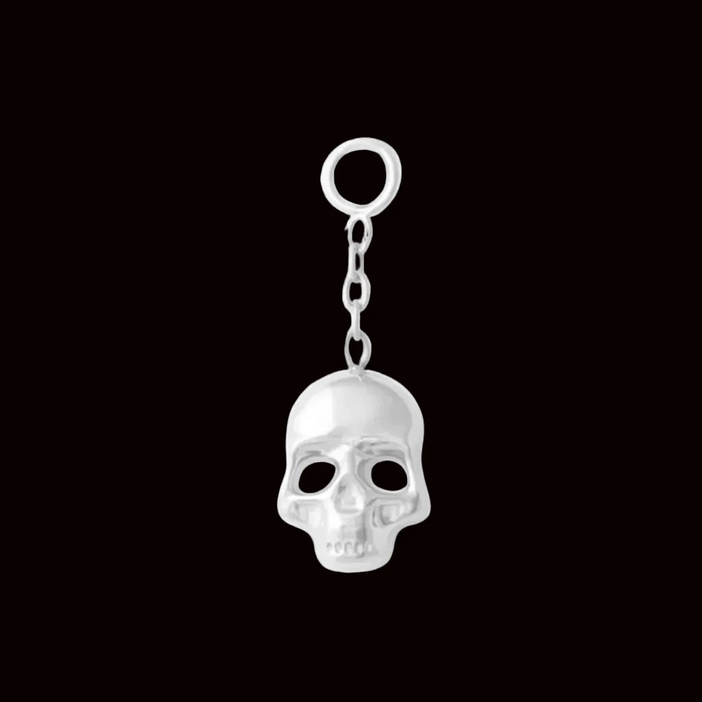 "Skull Charm" Ti.