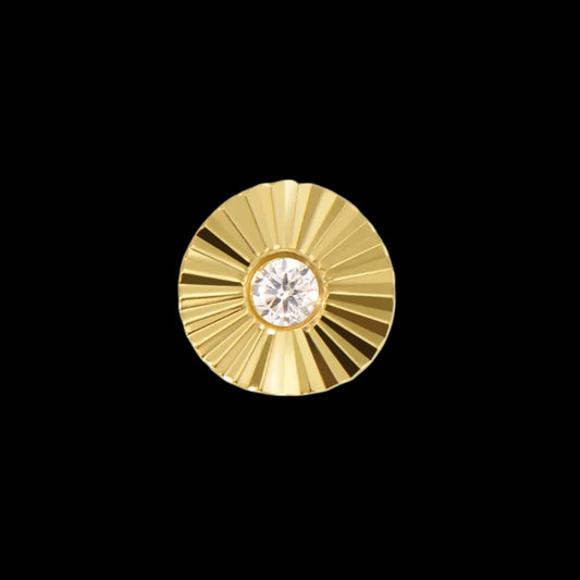 "Sloan Ray" Genuine Diamond YG
