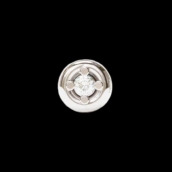 "Solitaire" Genuine Diamond WG