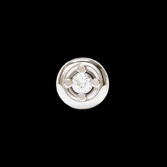 "Solitaire" Genuine Diamond WG