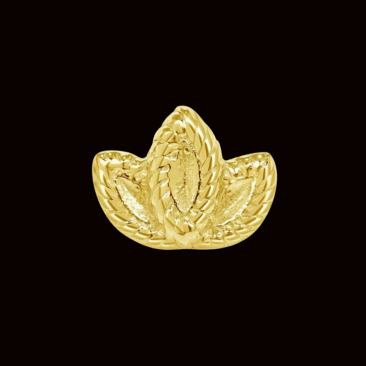 "Sprout" 14k YG