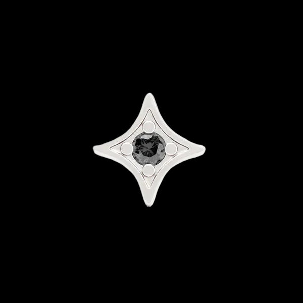 "Starburst" Genuine Black Diamond WG
