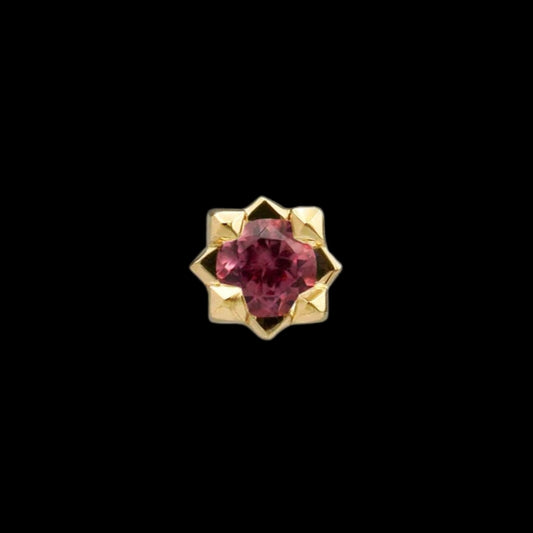 "Stella" Pink Tourmaline YG