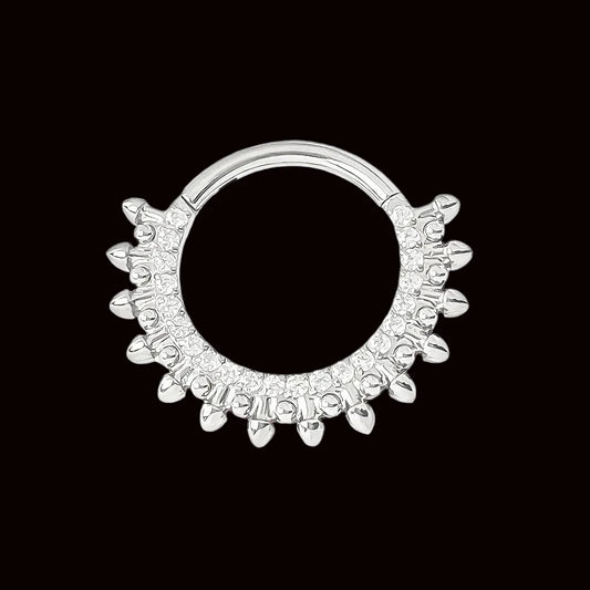"Sun Clicker" CZ 16g 3/8 Ti.