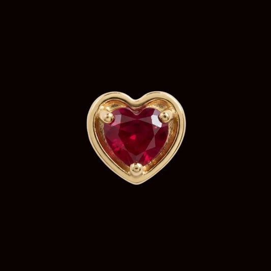 "Sweetness" Genuine Ruby 14k YG