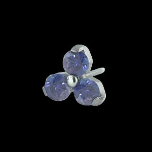 "Trinity" Tanzanite Ti.