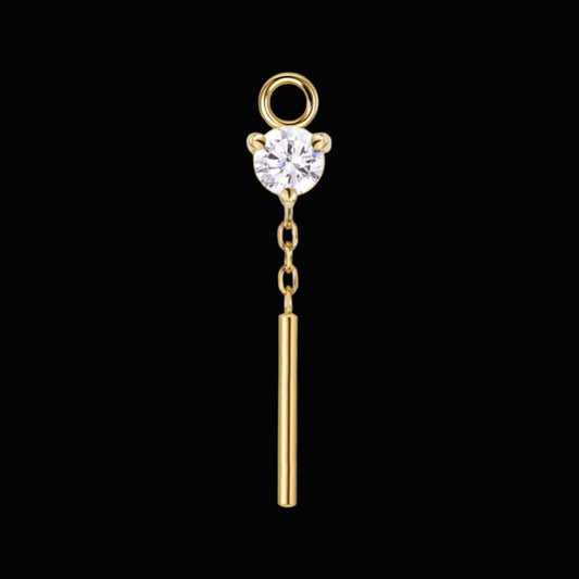 "Tease Charm" CZ YG