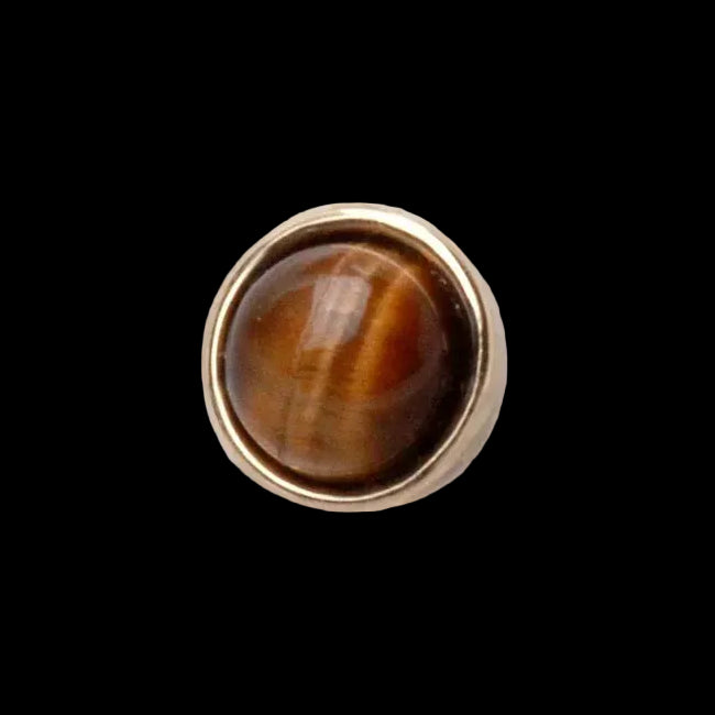 3m Genuine Tigers Eye Bezel YG