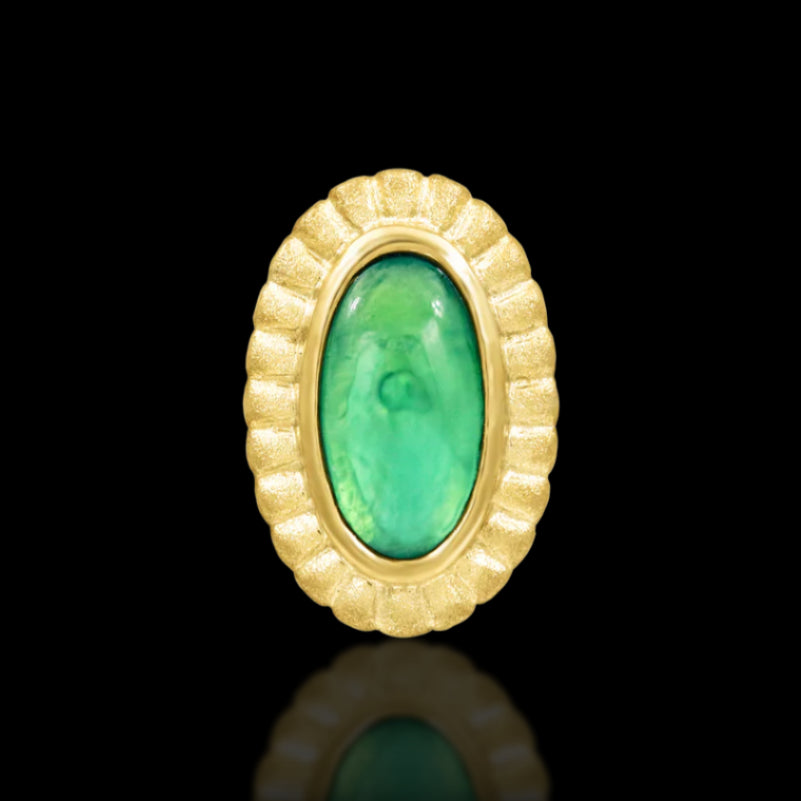 "Valen ll" Chrysoprase YG