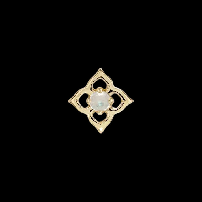 "Yofi Mini" Genuine Moonstone YG