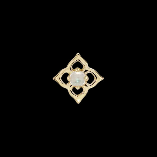 "Yofi Mini" Genuine Moonstone YG