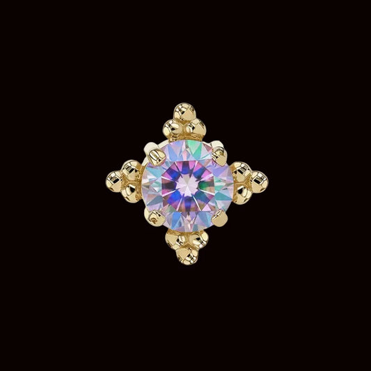 "Zia"(Lg) Aurora 18k YG